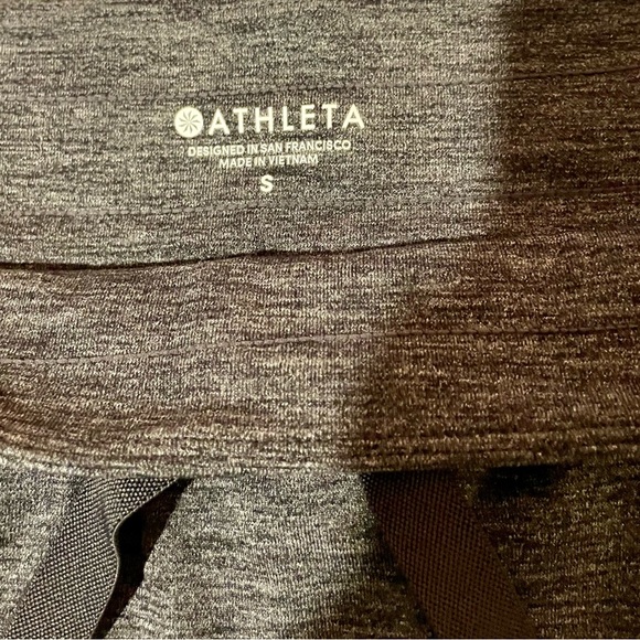 Athleta women’s tall metro downtown skort skirt, gray heathered black - Picture 5 of 6